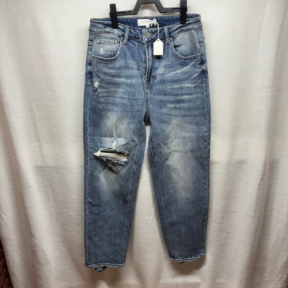 Risen Distressed Jeans - Size‎ 9 - New With Tags!